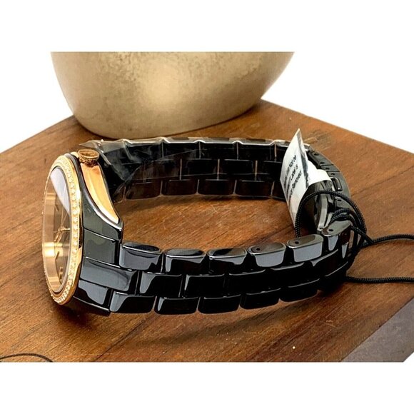 Rado Womens Watch R32123152 Hyperchrome Swiss Quartz Diamond Bezel Black… - Picture 8 of 13